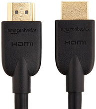 Load image into Gallery viewer, Amazon Basics Replacement Power Cable for PS4 Slim and Xbox One S / X - 6 Foot Cord, Black & High-Speed 4K HDMI Cable - 10 Feet