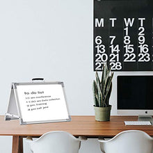 Load image into Gallery viewer, Small Whiteboard Dry Erase Boards, Portable White Board Double Sided Magnetic Board Stand, Foldable Desktop White Boards for Kids Students Teacher for School Home Kitchen Office 12x16 Inch