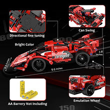 Load image into Gallery viewer, STEM Toy Building Toys Gifts for Age 5, 6, 7, 8, 9, 10, 11, 12 Years Old Kids Boys Girls, 2 in 1 Remote Control Racing Car Building Blocks, 351 Pcs DIY Building Kits, Engineering Construction Toy