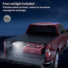 Load image into Gallery viewer, oEdRo Soft Tri-Fold Truck Bed Tonneau Cover Compatible with 2009-2023 Dodge Ram 1500 (Inclu. Classic & New), Fleetside 5.6 Ft Bed w/o Ram Box