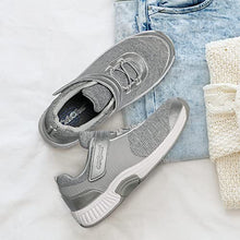 Load image into Gallery viewer, Orthofeet Best Bunions and Heel and Foot Pain Relief Orthopedic Arthritis Diabetic Women's Stretch Strap Shoes Joelle Grey