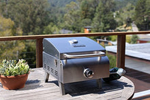 Load image into Gallery viewer, CUISINART CGG-608 Portable, Professional Gas Grill, One-Burner, Stainless Steel