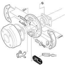 Load image into Gallery viewer, Golf Cart Brake Shoes for Club Car DS 1995-up and All Club Car Precedent Golf Cart, OEM# 1018232-01 (2 Short, 2 Long)