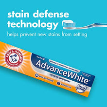 Load image into Gallery viewer, ARM & HAMMER Advanced White Extreme Whitening Toothpaste, TRIPLE PACK (Contains Three 6 Ounce Tubes) -Clean Mint - Fluoride Toothpaste (Pack of 3)