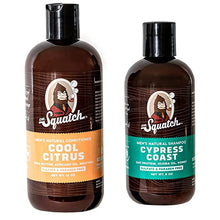 Load image into Gallery viewer, Dr. Squatch Citrus & Cypress Men's Shampoo + Conditioner Hair Bundle - Keeps Hair Looking Full, Healthy, Hydrated