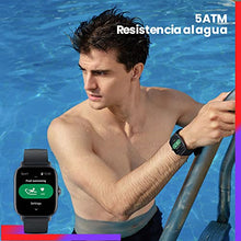 Load image into Gallery viewer, Amazfit GTS 3 Smart Watch for Android iPhone, Alexa Built-in, GPS Fitness Sports Watch with 150 Sports Modes, 1.75” AMOLED Display, 12-Day Battery Life, Blood Oxygen Heart Rate Tracking, Black