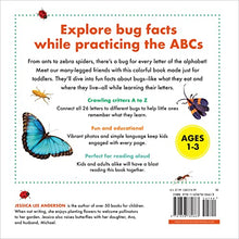 Load image into Gallery viewer, ABC Bug Book for Kids