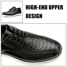 Load image into Gallery viewer, JITAI Men's Oxford Shoes Fashion Dress Shoes for Men Lace Up Business Casual Shoes
