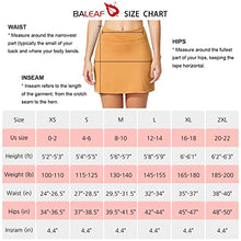Load image into Gallery viewer, BALEAF Women's Athletic Skorts Lightweight Active Skirts with Shorts Pockets Running Tennis Golf Workout Sports Mint Cream Size M