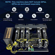 Load image into Gallery viewer, HUAXUCHENG BTC-X79-5 Card Mining Machine Motherboard, 5 PCI-E 3.0 Graphics Slot with 4GB ddr3 128GB MSATA, Support 3060 GPU Mining Rig