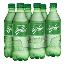 Load image into Gallery viewer, Sprite Lemon Lime Soda Soft Drinks, 16.9 fl oz (pack of 6)