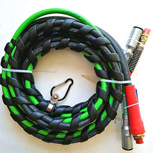 Load image into Gallery viewer, Trackon Parts 12 Ft. 3-in-1 Wrap Set, ABS Electrical and Rubber Air Line Hose Assemblies, for Semi Truck Tractor Trailer