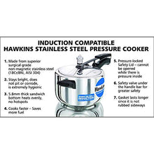 Load image into Gallery viewer, Hawkins B45 Pressure Cooker, 4 Litre, Silver