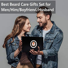 Load image into Gallery viewer, Upgraded Beard Grooming Kit w/Beard Conditioner,Beard Oil,Beard Balm,Beard Brush,Beard Shampoo/Wash,Beard Comb,Beard Scissors,Storage Bag,Beard E-Book,Beard Growth Care Gifts for Men