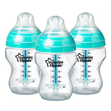 Load image into Gallery viewer, Tommee Tippee Advanced Anti-Colic Newborn Baby Bottle Feeding Set, Heat Sensing Technology, BPA-Free , Teal , 10 Piece Set