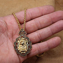 Load image into Gallery viewer, Gold Pt Persian King Darius Dariush The Great Necklace Chain (24" Chain)