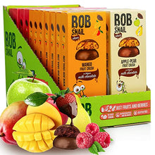 Load image into Gallery viewer, Healthy Fruit Snacks for Kids Adults - 66 Gluten Free Snacks Variety Pack -Belgian Dark Chocolate Strawberry Candy Cookies - Individually Wrapped Fruit Snacks Bulk No Sugar Added Low Calorie Candies