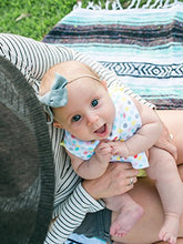 Load image into Gallery viewer, Baby Bandana Bibs | Teething Bibs For Baby Girls, Newborns, Set of 8 Floral Baby Bibs and Burp Cloths - Organic, Adjustable & Absorbent Baby Bandana Drool Bibs by Matimati Baby (Rosy Mint)