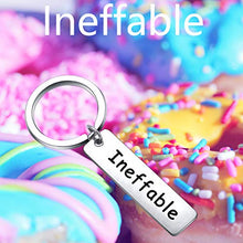 Load image into Gallery viewer, FOTAP Ineffable Keychain Good Omens Inspire Gift Crowley and Aziraphale Gift Good Omens Ineffable Husbands Keychains