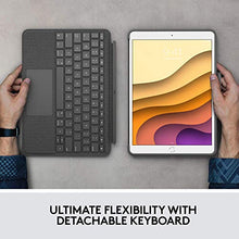 Load image into Gallery viewer, Logitech Combo Touch for iPad Air (3rd Generation) and iPad Pro 10.5-inch Keyboard case with trackpad, Wireless Keyboard, and Smart Connector Technology - Graphite