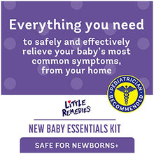 Load image into Gallery viewer, Little Remedies New Baby Essentials Kit, 6 Piece Kit for Baby's Nose and Tummy