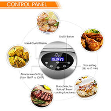 Load image into Gallery viewer, Costzon 7-In-1 Air Fryer, 3.4 Quart 1400W, Healthy Oil Free Cooking, Electric Deep Cooker with LCD Touch, Temperature and Time Control, Dishwasher, Detachable Basket Handle, UL Certified