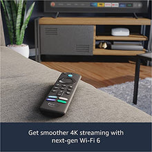 Load image into Gallery viewer, Introducing Fire TV Stick 4K Max streaming device, Wi-Fi 6, Alexa Voice Remote (includes TV controls)