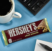 Load image into Gallery viewer, HERSHEY'S Milk Chocolate with Whole Almonds Candy, Bulk, 8.7 oz Pack (6 Bars)