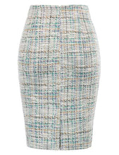 Load image into Gallery viewer, Kate Kasin Womens Knee Length Midi Elastic Waist Stretchy Bodycon Business Pencil Skirt