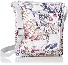 Load image into Gallery viewer, Vera Bradley Cotton Mini Hipster Crossbody Purse with RFID Protection, Hummingbird Park