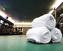 Load image into Gallery viewer, Utopia Towels Cotton White Washcloths Set - Pack of 24 - 100% Ring Spun Cotton, Premium Quality Flannel Face Cloths, Highly Absorbent and Soft Feel Fingertip Towels