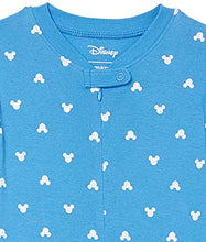 Load image into Gallery viewer, Amazon Essentials Baby Disney Star Wars Marvel Snug-Fit Cotton Footed Pajamas, 2-Pack Mickey Oh Boy, 3T