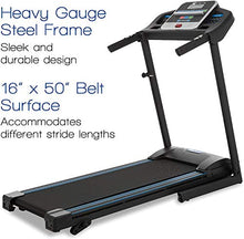 Load image into Gallery viewer, XTERRA Fitness TR150 Folding Treadmill Black