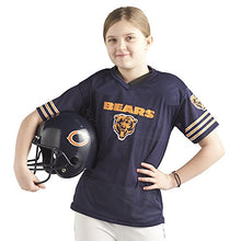 Load image into Gallery viewer, Franklin Sports Chicago Bears Kids Football Uniform Set - NFL Youth Football Costume for Boys & Girls - Set Includes Helmet, Jersey & Pants - Large