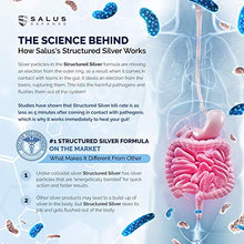 Load image into Gallery viewer, Salus Defense Structured Silver Liquid — Daily Immune Support Supplement with Advanced Structured Silver Technology — All Natural and Safe for All Ages with No Additives — 16 Ounce Bottle (2 Pack)