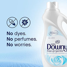Load image into Gallery viewer, Downy Ultra Free & Gentle Liquid Fabric Conditioner (Fabric Softener), 120 Loads, 103 fl oz (Packaging May Vary)