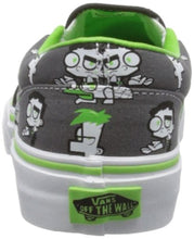 Load image into Gallery viewer, Vans Classic Slip-On Phineas & Pherb (Youth) - Pewter-4 M YTH