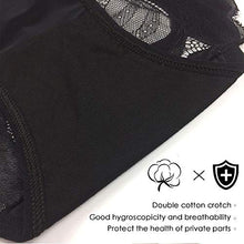 Load image into Gallery viewer, Pholeey Womens Lace Panties 5 Pack Seamless Ladies Brief Sexy Underwear for Women