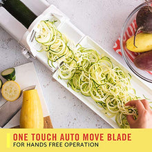 Load image into Gallery viewer, BELLA 4-in-1 Electric Spiralizer with Recipe Book, White
