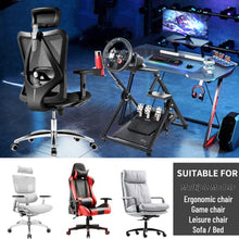 Load image into Gallery viewer, Minneer X PRO G923 Racing Wheel Stand Fit for Logitech Fanatec Thrustmaster, G25 G27 G29 G920 T300 T500 T300RS PS4 Xbox Solid Foldable Gaming Steering Simulator Cockpit. Wheel & Pedals Not Included