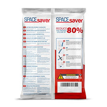 Load image into Gallery viewer, Spacesaver Premium Vacuum Storage Bags. 80% More Storage! Hand-Pump for Travel! Double-Zip Seal and Triple Seal Turbo-Valve for Max Space Saving! (Large 5 Pack)