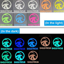 Load image into Gallery viewer, KISSWILL Heat Transfer Vinyl Glow in The Dark Iron on Vinyl - 8 Pack 12" X 10" Luminous HTV Vinyl Bundle Sheet for T-Shirts