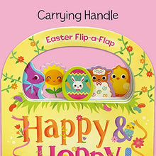 Load image into Gallery viewer, Happy & Hoppy - Children's Flip-a-Flap Activity Board Book for Easter Baskets and Springtime Fun, Ages 1-5