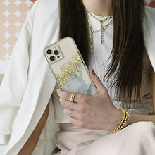Load image into Gallery viewer, Case-Mate - Karat - Case for iPhone 12 and iPhone 12 Pro (5G) - Gold Foil Accents - 10 ft Drop Protection - 6.1 inch - Karat Marble