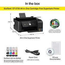 Load image into Gallery viewer, Epson EcoTank ET-2720 Wireless Color All-in-One Supertank Printer with Scanner and Copier - Black