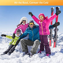 Load image into Gallery viewer, Flamino Winter Ski Gloves, Made with 3M Thinsulate Insulation, Waterproof Work Gloves with Touchscreen, Warm Snow Gloves for Women and Men in Cold Weathers
