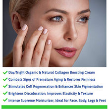 Load image into Gallery viewer, Sage Organix Anti Aging Supreme Moisturizer Cream + Vit C, CoQ10, MSM, HA & Glycolic, Organic Natural Collagen Boosting Firming Hydrating Face & Body Cream, A Day/Night Anti Wrinkle Cream