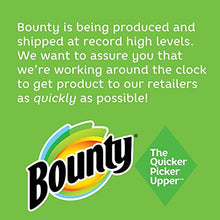 Load image into Gallery viewer, Bounty Quick-Size Paper Towels, White, 8 Family Rolls = 20 Regular Rolls