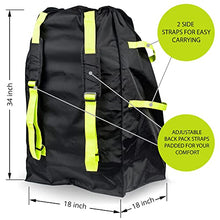 Load image into Gallery viewer, VolkGo Car Seat Travel Belt & Durable Car Seat Travel Bag - Ideal Travel Accessories for Air Travel & Saving Money - for Safe and Secure Car Seat - with E-Book