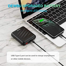 Load image into Gallery viewer, DEWBU 7.4V Power Bank with Intelligent Led Display Battery Charger for Heated Jacket Heated Vest Heated Pants Black